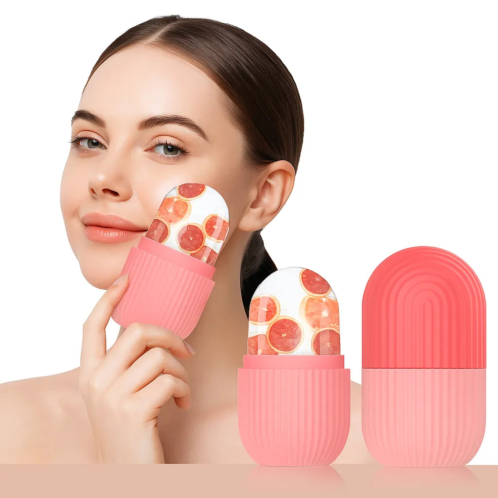 Silicone Ice Roller for Face for Glowing Skin