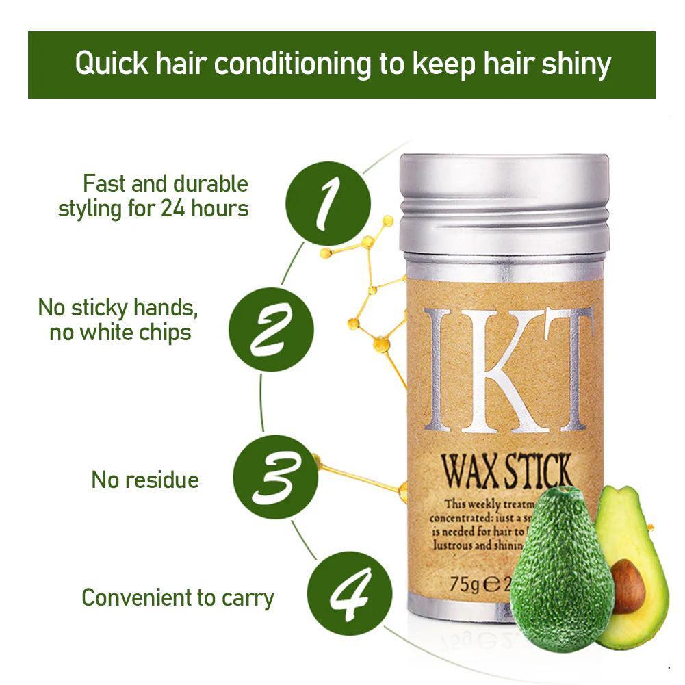 IKT Wax Stick for Hair | Frizz Control Styling Balm | Smooth & Shape Hair without Greasiness