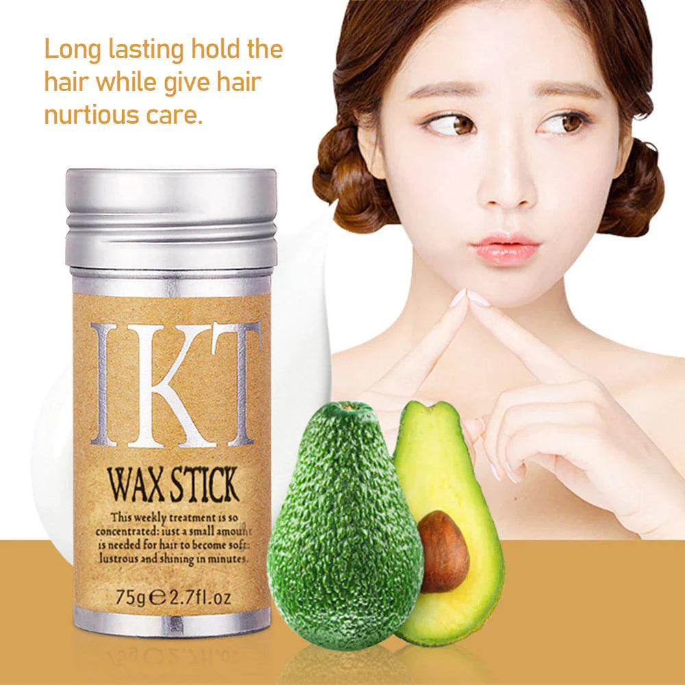 IKT Wax Stick for Hair | Frizz Control Styling Balm | Smooth & Shape Hair without Greasiness