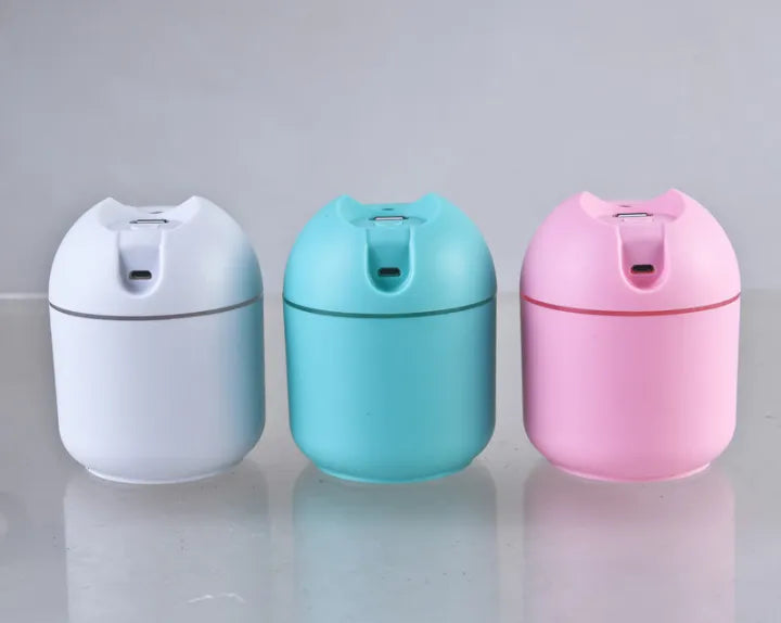 250ml. Humidifier with USB Output and Color Changing Light
